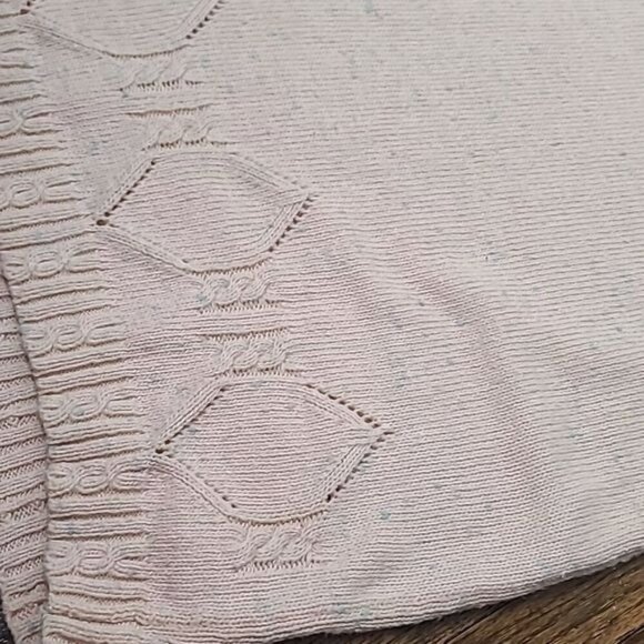 Vintage 80s Pastel Pink Knit Oversized Cozy Barbiecore Sweater XL - Picture 11 of 13